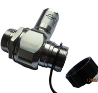 Parasurtenseurs RF femelles Huaxing 12V DIN7/16 en laiton pour montage sur panneau, 698-2700 MHz