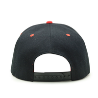 Casquette Snapback Originale Bicolore avec Logo Personnalisé, Respirante, 6 Panneaux, Visière Plate, Style Rétro, Broderie Sportive