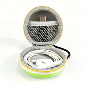 <b>Mini</b> Colorful EVA Earphone Storage Case Wired Earphones Bag Accessories Bag <b>USB</b> Data <b>Cable</b> Bag - Product Image 4