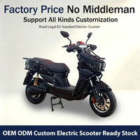 Vente directe usine TANK 60V 20Ah 3000W Moto électrique adulte électronique 3 vitesses Moteur moyeu arrière Frein à disque Acier Batterie plomb-acide
