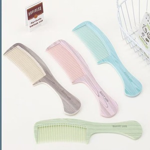 Peine de resina con diseño de grano de madera Xiudou, de dientes finos y engrosados, portátil para el hogar, hostales y hoteles, 20 cm o más - Product Image 2