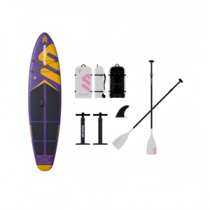 Planche à pagaie gonflable portable unisexe personnalisable en PVC pour sports nautiques sur lacs, rivières et océans - Product Image 2