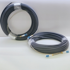 OEM Single Mode Fiber Duplex LC/UPC to LC/UPC Field Fiber Optic <b>Cable</b> Waterproof <b>Outdoor</b> Fiber <b>Cable</b> for Harsh Weather - Product Image 1