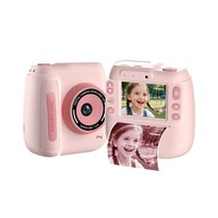 Appareil photo pour enfants à succès, double caméra HD, capteur CMOS, écran 2,4 pouces, MP3, impression instantanée sur papier thermique, jouet