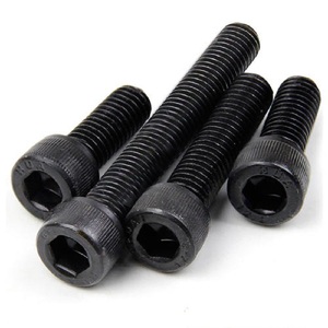 Direto da fábrica DIN912 M4 M5 M6 M8 M10 M12 Óxido Preto Aço Carbono <span class=keywords><strong>Hex</strong></span>ágono <span class=keywords><strong>Hex</strong></span> Soquete Cap Allen Cabeça Parafuso - Product Image 6