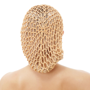 Coloré reniflard Crochet rayonne cheveux accessoires filet à cheveux <span class=keywords><strong>Snood</strong></span> pour cheveux longs bonnet de couchage - Product Image 4