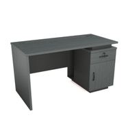 Bureau d'ordinateur moderne en bois, table de bureau, mobilier de direction pour bureau à domicile, bureau d'appartement