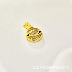 Colgantes de Moda, Dijes de Aleación de Zinc con Microincrustaciones de Flores, Ciervos, Animales del Zodiaco, Accesorios de Collar Unisex - Product Image 4