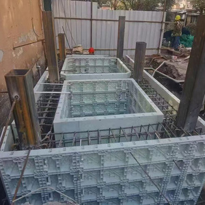 Encofrado de Plástico ABS para Construcción, Panel de Encofrado de Plástico para Muros de Hormigón, Tamaño Ajustable, Alta Resistencia - Product Image 4