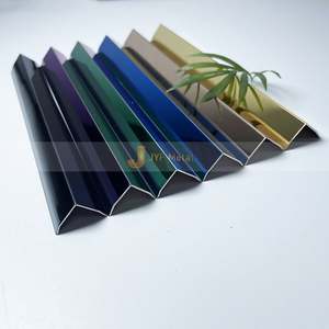 LL141 Metal Decorative Metal Edge Trim Profile Stainless Steel Stair Wall <b>Corner</b> Guard Edge L Shape Wall <b>Tile</b> Trim - Product Image 3