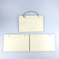 DIY Mdf Contreplaqué Sublimation Imprimable Blanks Craft Plaque Décoration de Fête de Noël Signes Fournisseur En Bois