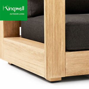 Ensembles de canapés d'extérieur en <span class=keywords><strong>teck</strong></span> pour patio, jardin, cour, salle à manger, hôtel, design moderne, mobilier d'extérieur 2025 - Product Image 6