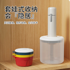 Wireless Electric <b>Meat</b> <b>Grinder</b> 1+3 Bowls Dual Blades Portable Garlic Chopper Baby Food Maker - Product Image 5