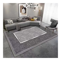 Tapis d'impression 3d au design moderne Tapis antidérapant pour la maison, le salon, le tapis imprimé moderne et doux en forme de Teppich
