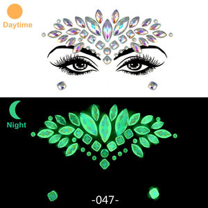 Moda Fiesta Joyas Ojo Facial Festival Bling Pegatinas <span class=keywords><strong>Cara</strong></span> Gema - Product Image 5