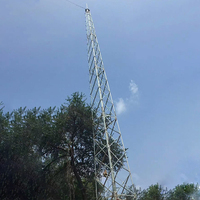 Tour autoportante à 4 pieds TIA-222-G 5G/4G LTE de 33M-40M pour récepteur WiFi - Acier galvanisé ANSI