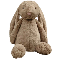 Jouets en peluche personnalisés en gros pour soulager l'anxiété, animaux en peluche, lapins pour enfants, jouets en peluche lapin