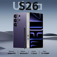 Descuento por Tiempo Limitado, Teléfono Inteligente S26Ultra 5G Android, 22GB+2TB, Pantalla de 7.3 Pulgadas, Versión Global, Doble SIM, S26 ULTRA