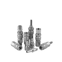 Acoplador rápido tipo BSP de 1/4 "EE. UU., de aire neumático de acoplador Kit, accesorio de compresor, manguera de aire, Conector de aire comprimido macho hembra