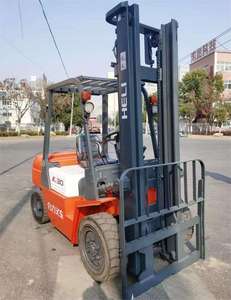 Carretilla elevadora <span class=keywords><strong>Manual</strong></span> con motor diésel TCM/Heli FD100, capacidad de 10 toneladas/3 toneladas, nueva condición, gran oferta, caja de cambios, componentes de núcleo de engranaje Shanghai - Product Image 4