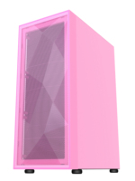 Rose Blanc BlackATX ITX M-atx Rgb Panneau en verre trempé Micro Atx Tower Châssis de jeu Boîtier pour ordinateur