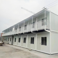 Kit Maison Conteneur Flottant Portable Flat Pack Cabin Contenedores De 20 'Para Hotel