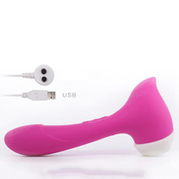 Erwachsenen-Sexspielzeug Nippel-Vibrator mit Saugfunktion Lebensmittelechtes Silikon 100% Wasserdicht 2 Stunden Akkulaufzeit für Frauen
