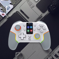 Controlador de juegos inalámbrico multifuncional Joystick de efecto Hall incorporado con botón de disparo lineal Hall para Android/Ios/PC/NS