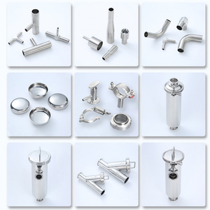 Özelleştirilmiş Üç Yollu Bağlantı Elemanı Sıhhi Tri-Clamp T Parçası 304/316L 1/2-6 İnç Kaynaklı T Parçası Eşit/İndirgenmiş Kelepçeli T Parçası - Product Image 2