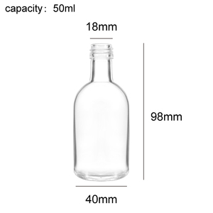 Bouteille en verre vide haut de gamme <span class=keywords><strong>à</strong></span> prix de gros, pour Tequila, Vodka, Vin, Spiritueux, et petit décanteur <span class=keywords><strong>à</strong></span> vin pétillant - Product Image 2