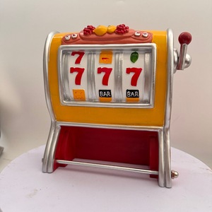 Slot Machine Toilet Roll Holder Resin Crafts Wall Mounted Paper Holder Funny <b>Bathroom</b> <b>Accessories</b> Home Decor Wall Ornament - Product Image 6