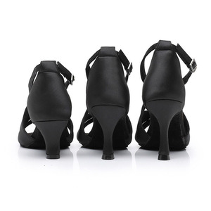 Chaussures de danse latine à talons hauts pour femmes, semelles souples, chaussures de scène, chaussures de danse <span class=keywords><strong>salsa</strong></span> standard nationales - Product Image 6