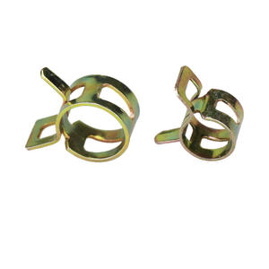 Colliers de serrage pour tuyaux d'entrée et de sortie d'huile pour motoculteurs diesel refroidis par air, modèles 170/173/186FA/188/192F - Product Image 1