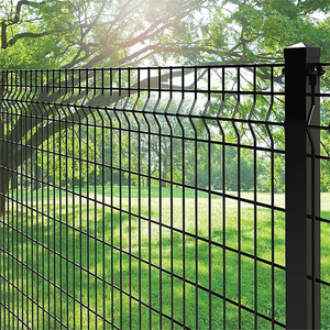 Clôture en fil de fer soudé 3D revêtue de PVC pour la protection des limites de la maison, du jardin et des espaces extérieurs - Product Image 4