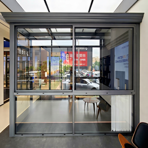 Ventanas Corredizas de Aluminio con Doble Acristalamiento y Mosquitera, Diseño Moderno Deioux - Product Image 1