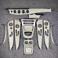 Boîte d'accoudoir OEM pour berline et break Classe E W213, kit de garniture intérieure en bois noir cendré pour E260 E300 W238