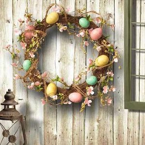 2025 ornement mural et décor de guirlande d'oeufs de Pâques pour la maison ou la fête idée de <span class=keywords><strong>cadeau</strong></span> de Pâques - Product Image 4