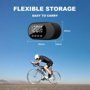 Smart Air Pump Tire Inflator Portable Wireless Electric Bike Bicycle Mini Charger With LED Light And Pressure Detection - Product Image 4