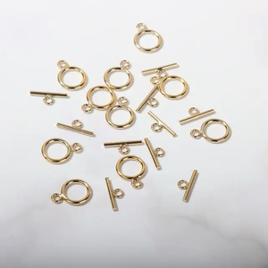 <span class=keywords><strong>A2161</strong></span> Venta caliente 14K oro lleno OT cierre collar pulsera joyería hacer encanto cierre accesorios hallazgos - Product Image 3