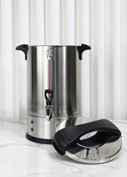WINNERS Commercial 10L 16L 20L 30L Chaudière à eau électrique en acier inoxydable à une seule couche Urne à café Distributeur de thé chaud pour hôtel