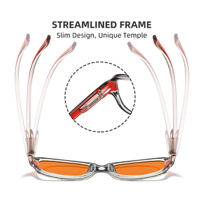 Thời trang màu chất lượng cao kinh điển Kính mắt unisex chống ánh sáng màu xanh chặn quang Khung kính đọc sách - Product Image 3