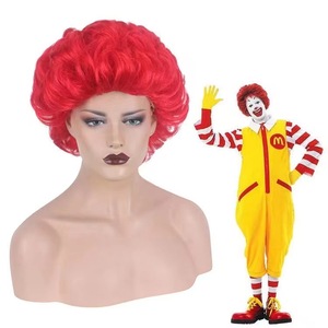Disfraz de Halloween de Ronald McDonald, Traje de Payaso con Pantalones y Camiseta, ¡Oferta! - Product Image 4