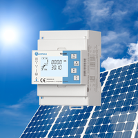 Rayfull TD50M Medidor trifásico Carril DIN Pantalla LCD RS485 Modbus RTU Medidor de potencia Medidor Modbus