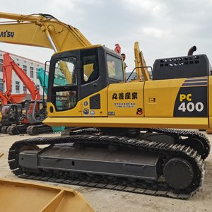 Excavatrice Komatsu PC400 d'occasion, état d'origine, non remise à neuf, puissante, fiable, économique, moteur d'origine avec roulement. - Product Image 4