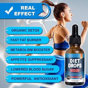 Gotas Keto <span class=keywords><strong>Diet</strong></span> de Etiqueta Privada Suplementos Líquidos Quemagrasas Adelgazantes Supresor Natural del Apetito para Control de Peso - Product Image 6