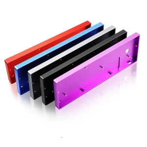DIY Cnc Điêu Khắc Modular Customized Manual Split Bàn Phím Tùy Chỉnh Nhôm Brass Polycarbonate Trường Hợp Bộ Phận Cơ Khí - Product Image 1