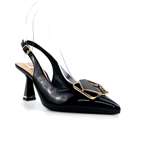 Mới Đa Năng Tạp Dề Phong Cách Phụ Nữ Của Dép Hình Lăng Lăng Vuông Nút Nền Tảng Nêm Cho Mùa Hè Với PU Đế Cao Gót - Product Image 1