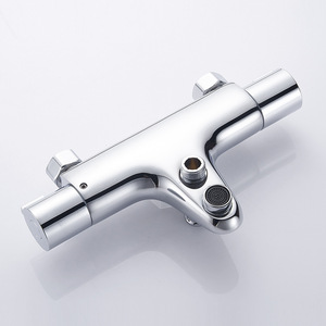 Robinet de douche thermostatique Flola à 2 poignées avec cartouche céramique pour salle de bain et toilettes - Product Image 3