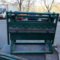 Machine à plier la tôle manuelle robuste, plieuse de métal à angle droit de 0,6 à 2 m pour plaques d'aluminium, de cuivre et de fer