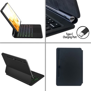 Mới Đối Với Samsung Galaxy Tab S9 Bàn Phím Trường Hợp 11 "SM-X710 SM-716B Ma Thuật Bàn Phím-7 Màu Sắc Backlit Bàn Phím Từ Folio Bìa - Product Image 6